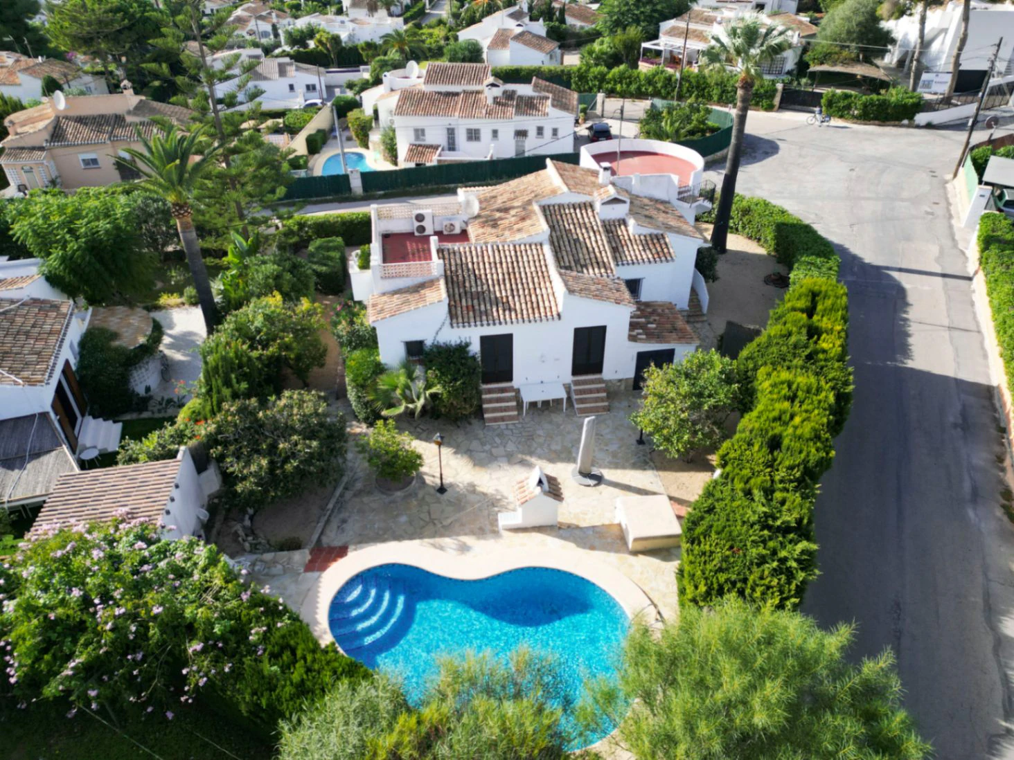 Javea: Charmante hoekwoning met 4 slaapkamers