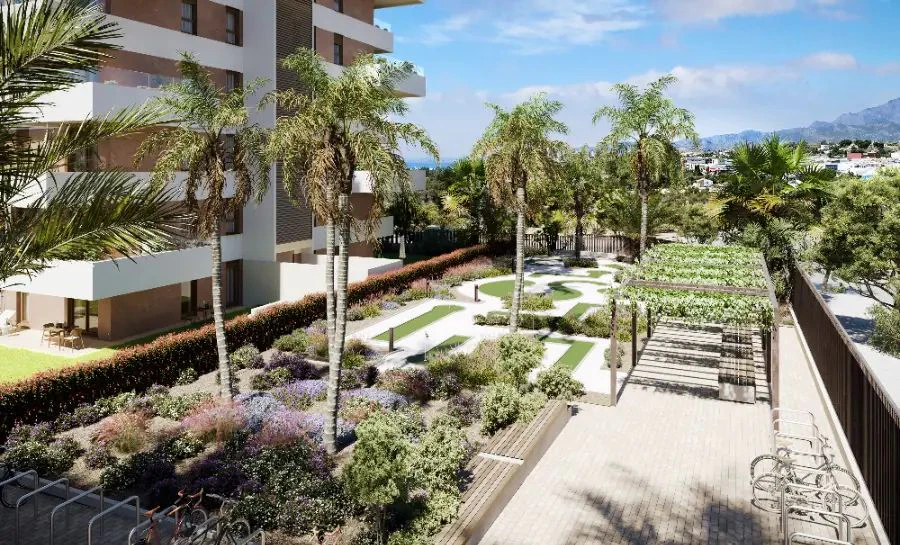 Villajoyosa: Exclusieve nieuwbouw appartement met 2 slaapkamers