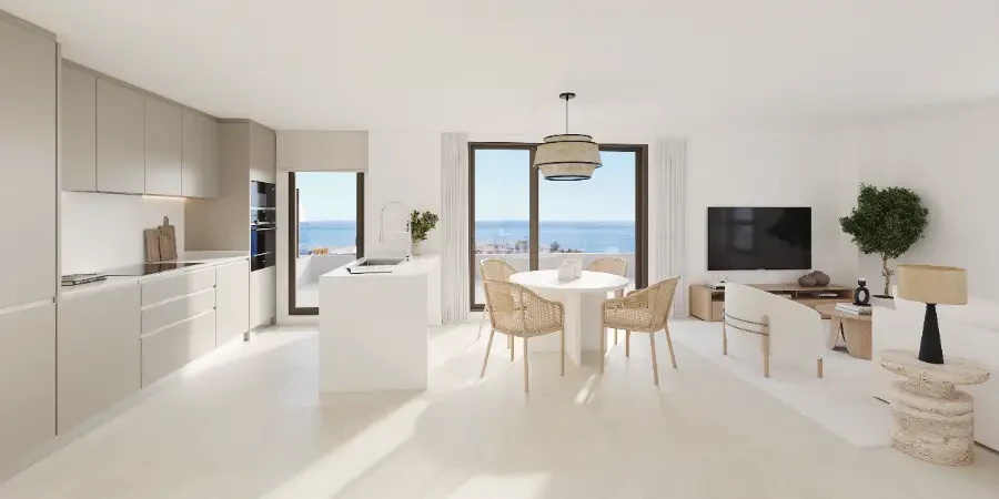 Villajoyosa: Exclusieve nieuwbouw appartement met 2 slaapkamers