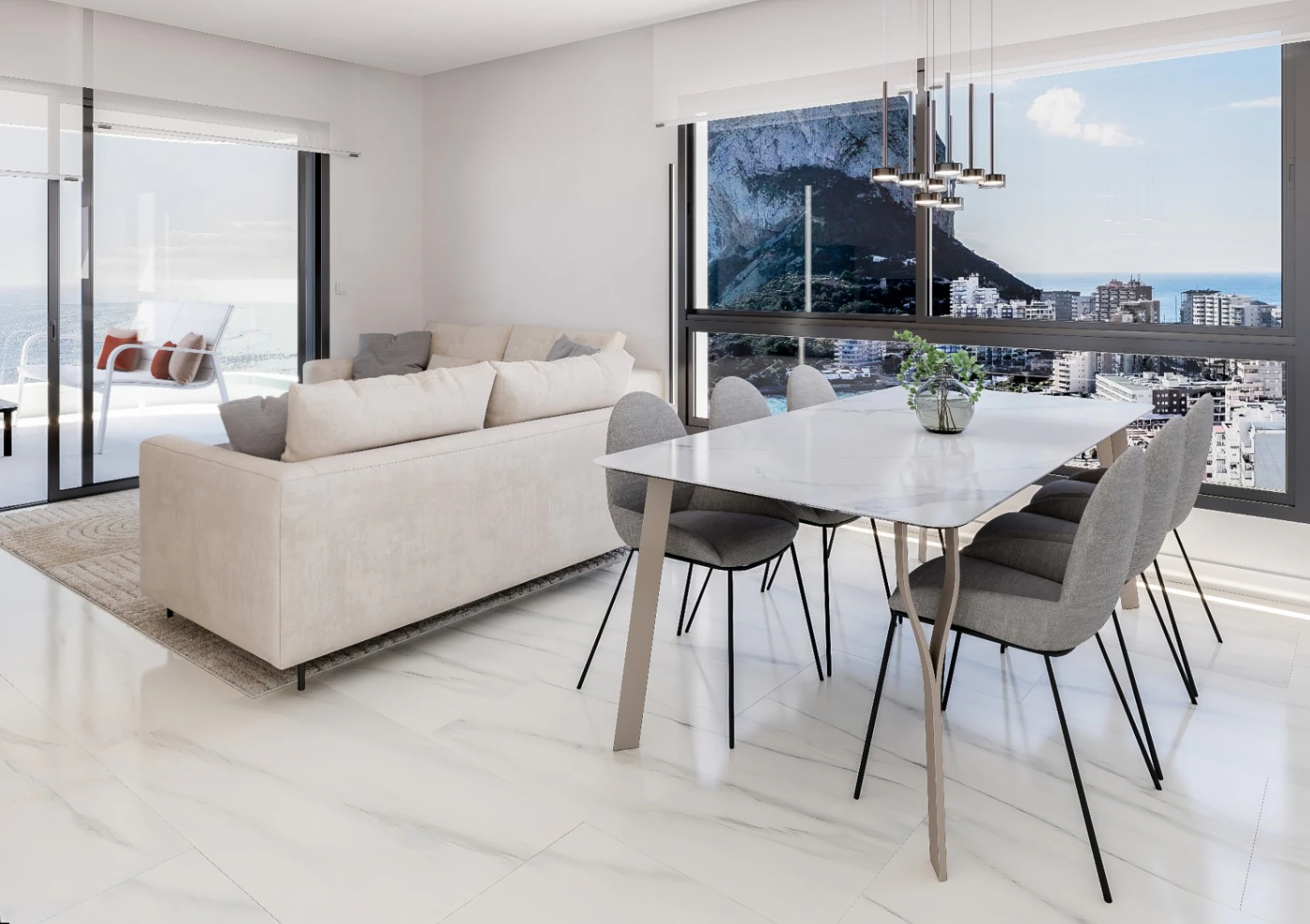 Calpe: Exclusief nieuwbouwproject op de 1ste lijn