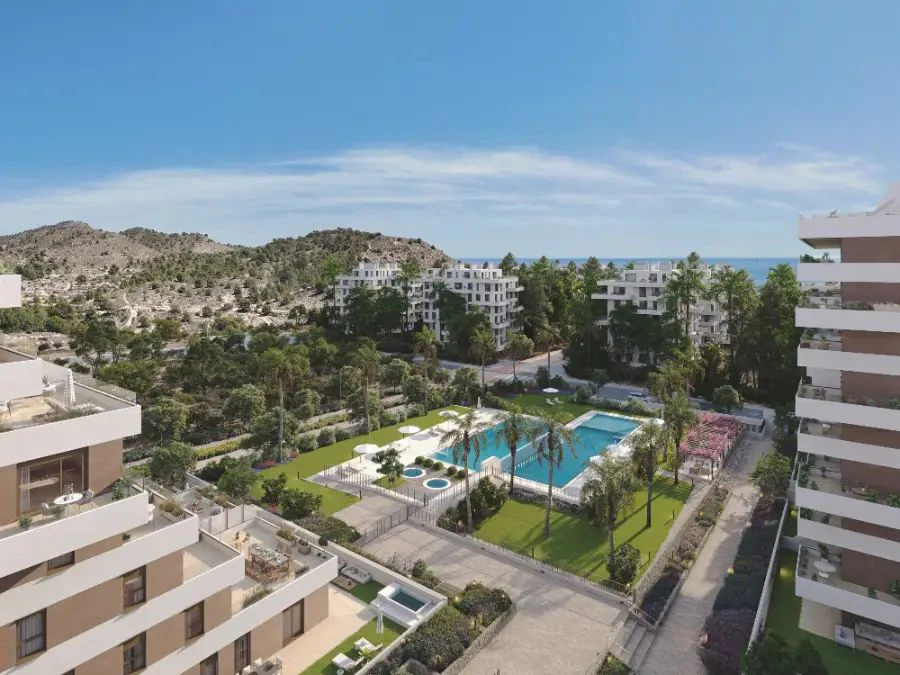 Villajoyosa: Exclusieve nieuwbouw appartement met 2 slaapkamers