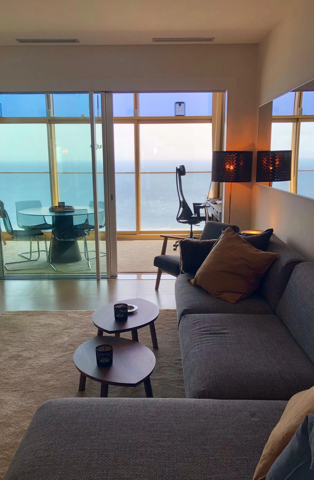 Indrukwekkend appartement met uitzicht op zee, urb Intempo, hoge verdieping