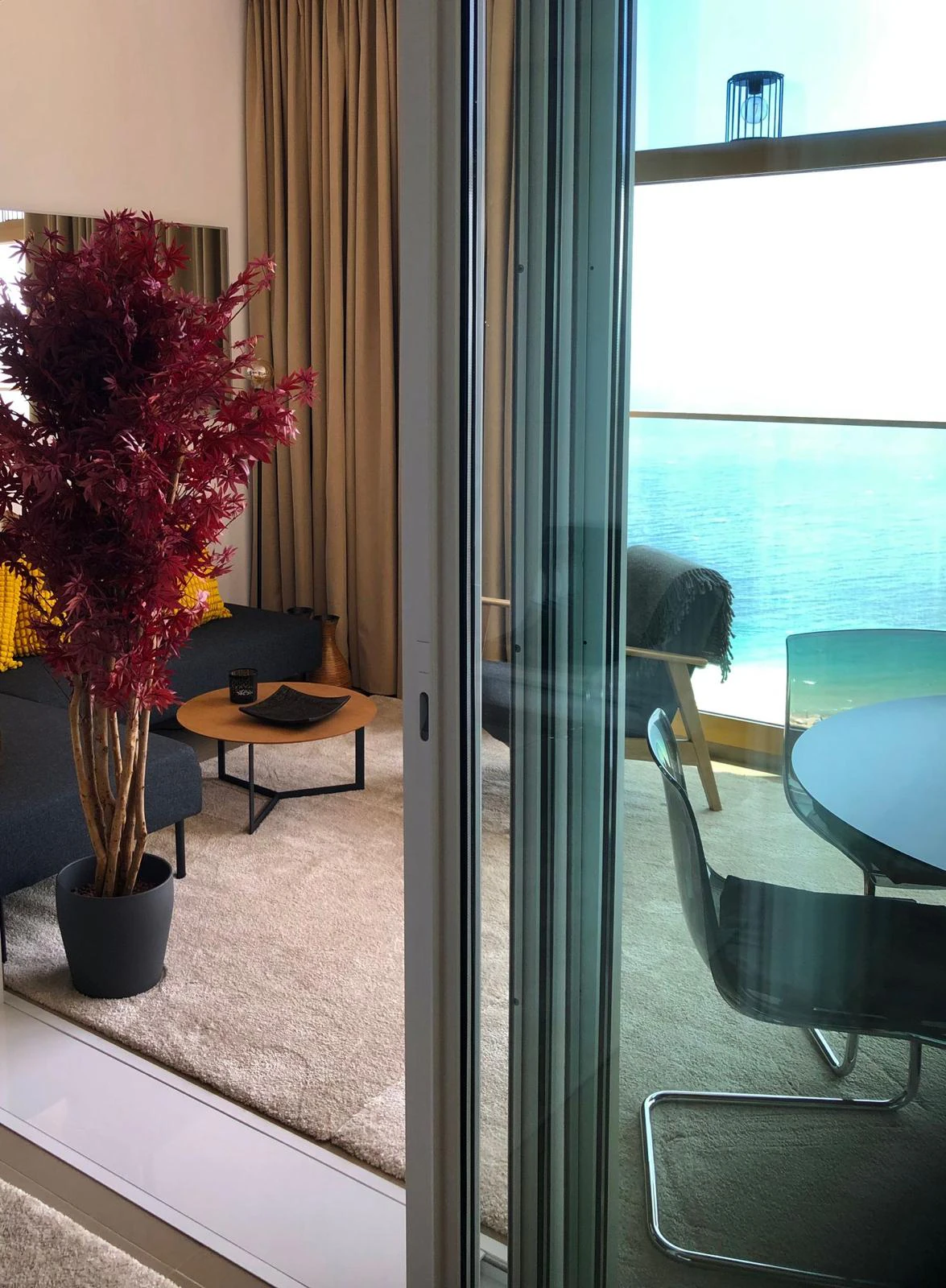Indrukwekkend appartement met uitzicht op zee, urb Intempo, hoge verdieping