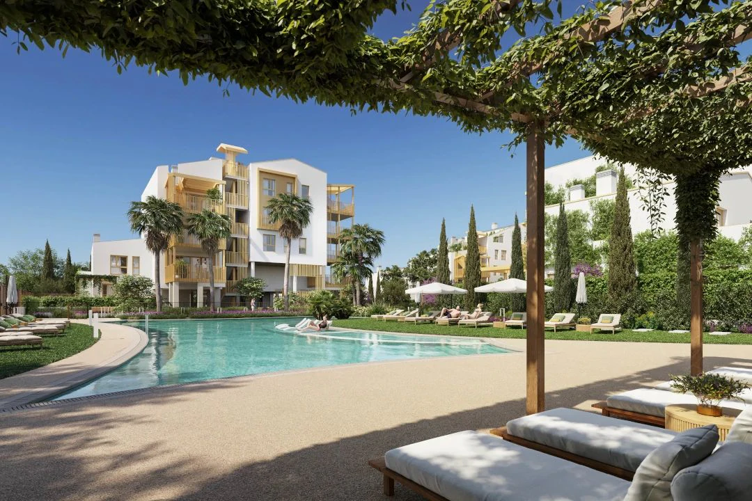 Denia: Modern nieuwbouw appartement op wandelafstand van het strand