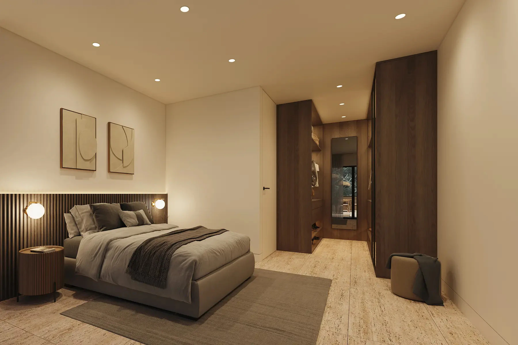 El Campello: Modern semi-vrijstaande woning met tuin en zwembad