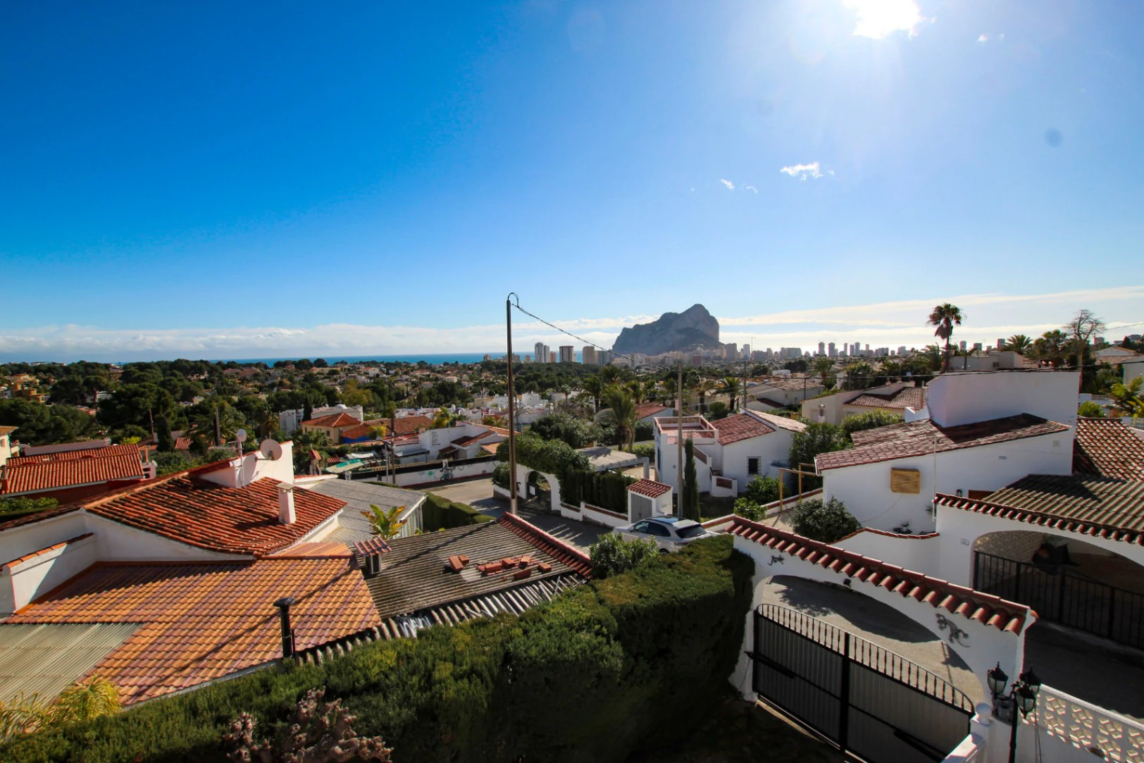Calpe : Magnifique villa avec vue panoramique sur la mer et le Peñón de Ifach.
