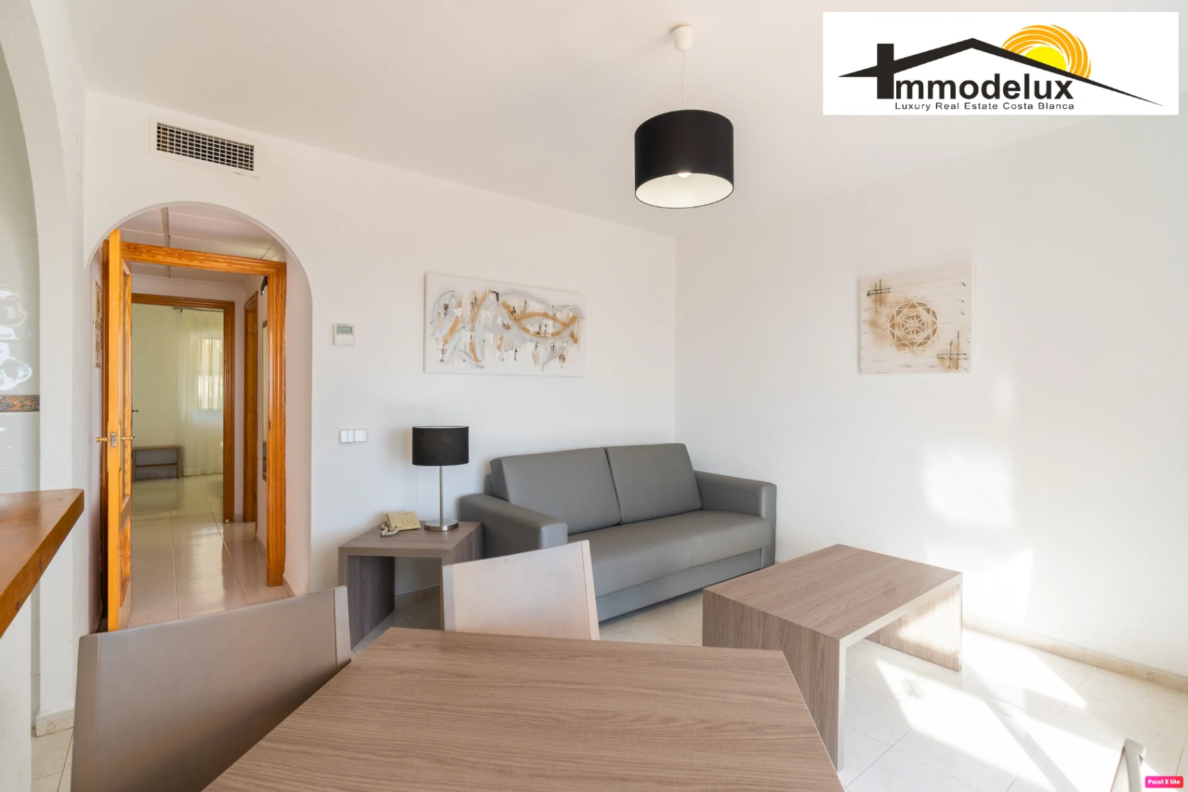 Calpe: apartamento de 2 dormitorios con solarium
