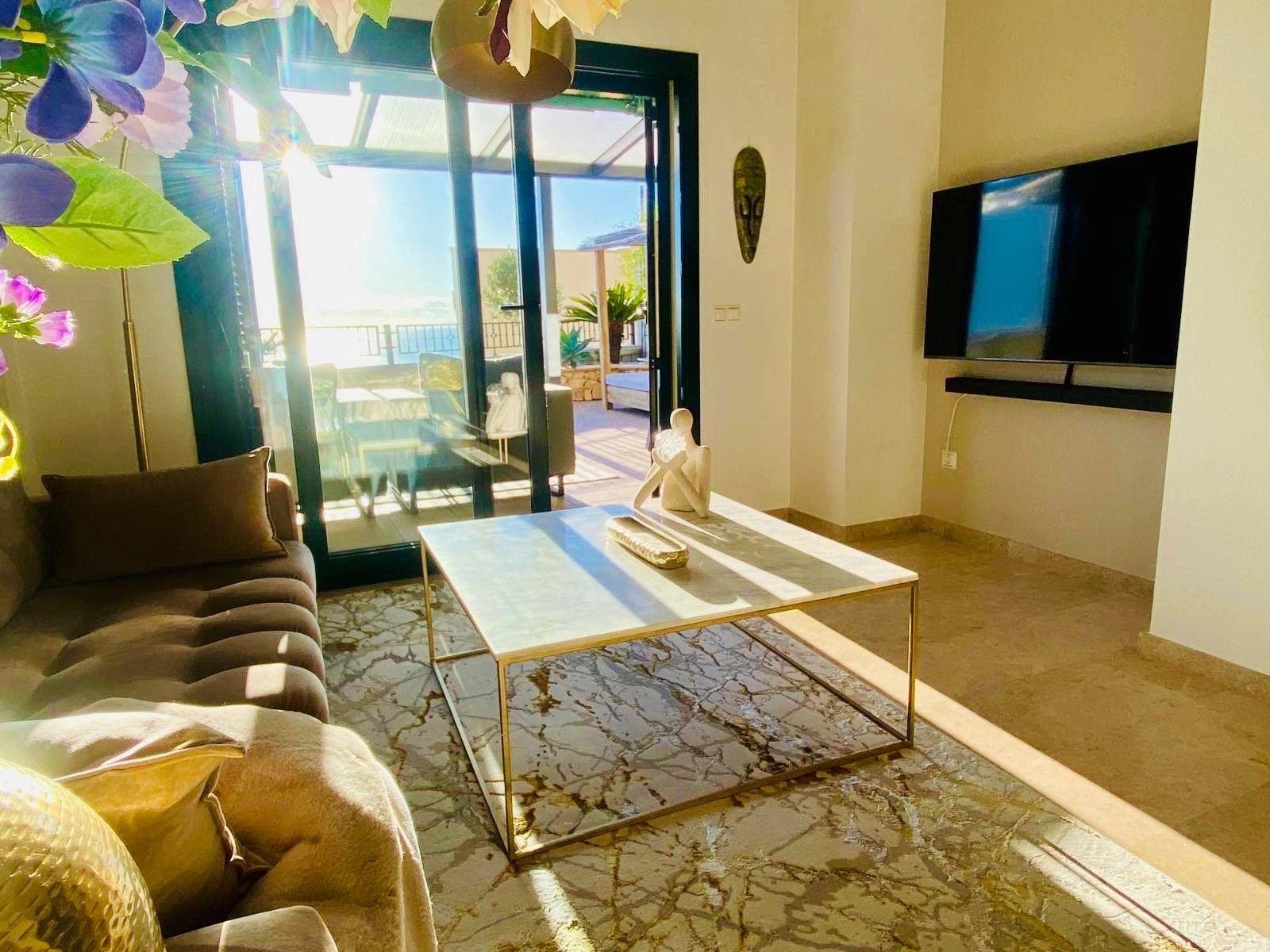 Exclusivo apartamento moderno con vistas al mar y la montaña en Altea la Vella