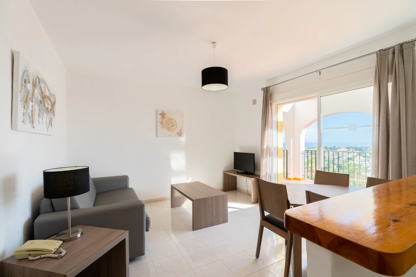 Calpe: apartamento de 2 dormitorios con solarium