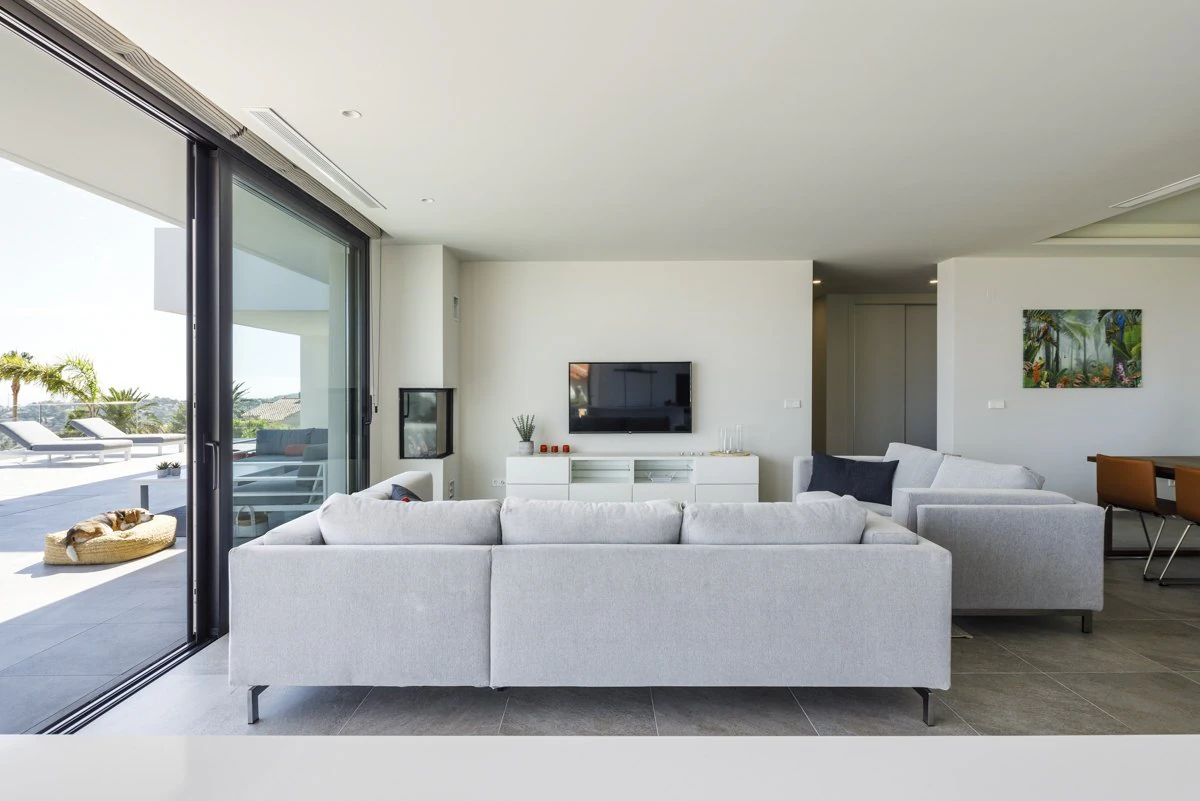 Maison moderne avec vue sur la mer à Denia