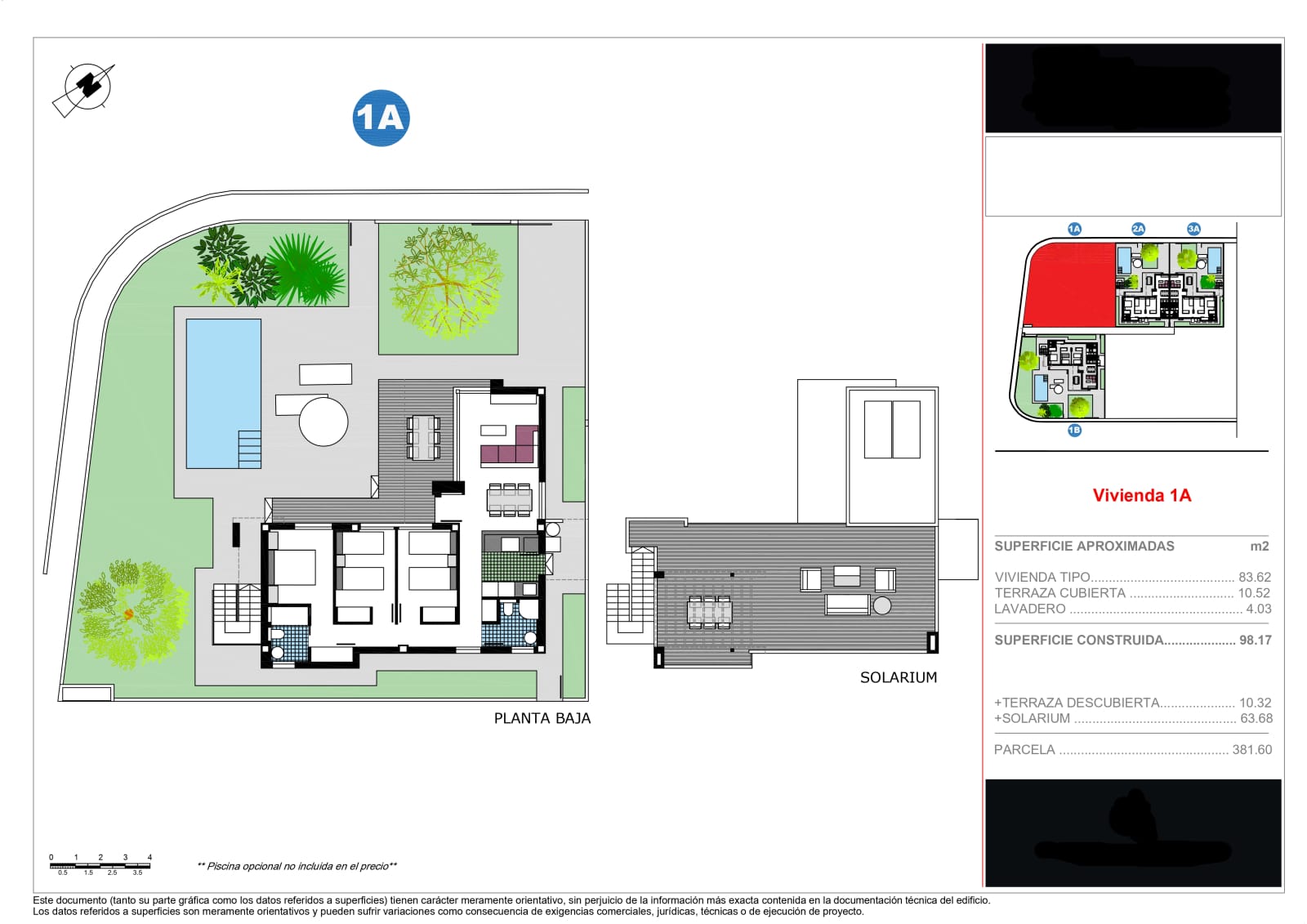 Chalet de nueva construcción con 3 dormitorios, parking y mucho más.