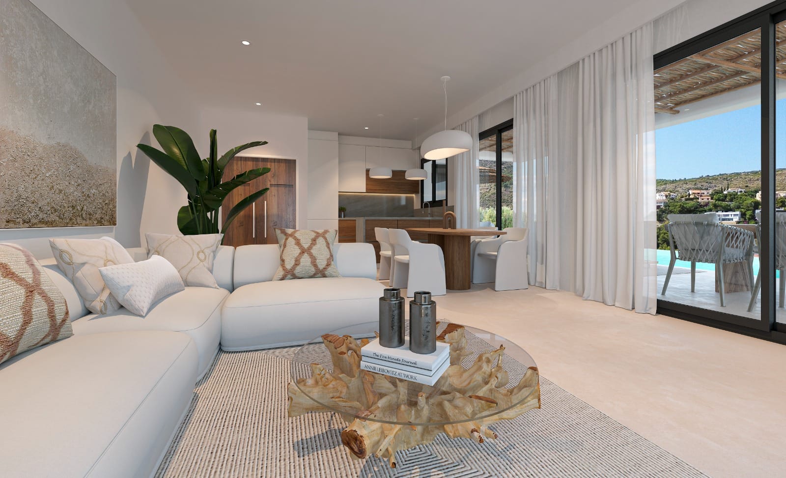 Chalet de obra nueva de 4 dormitorios y 4 baños