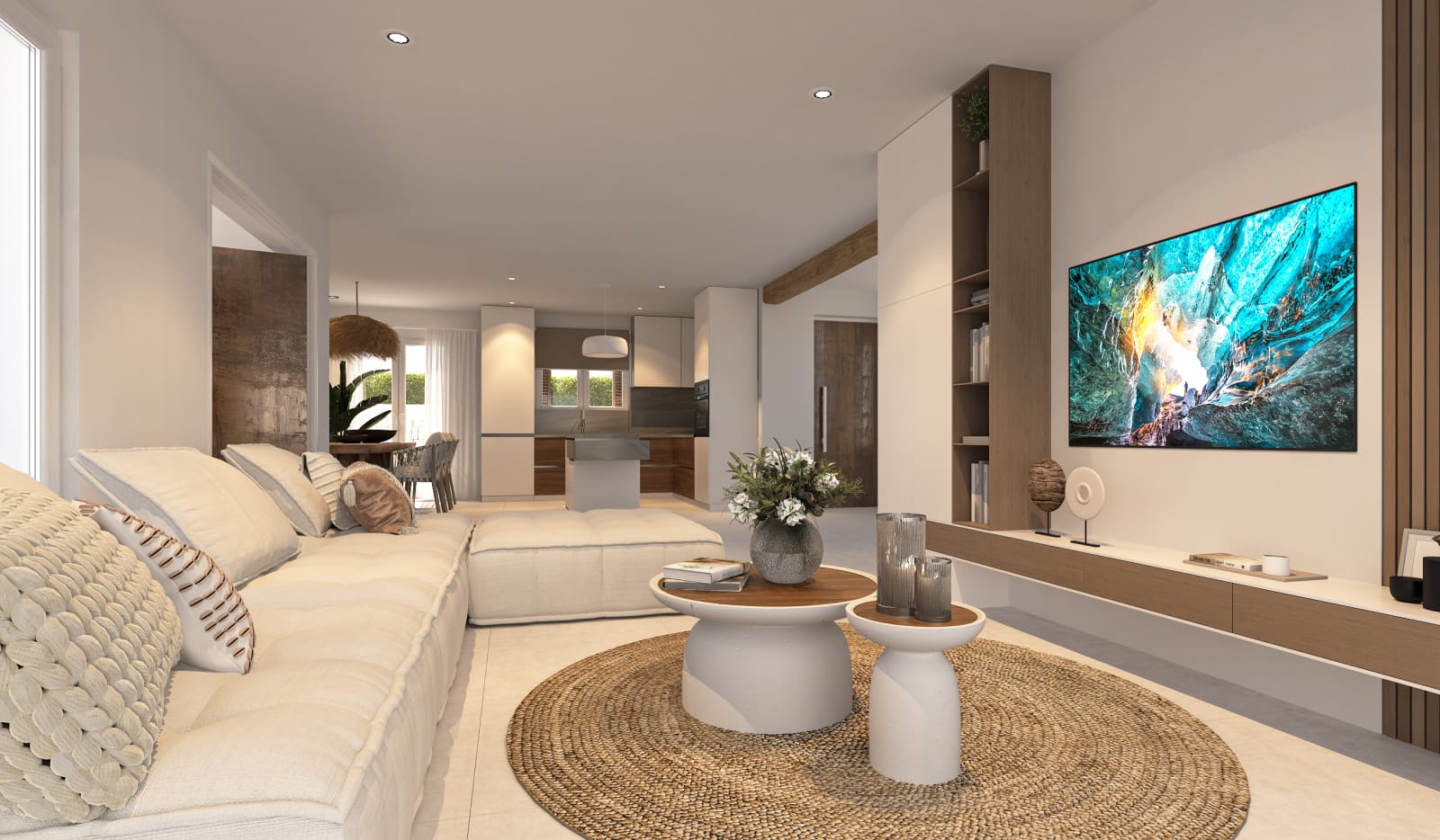 Chalet de obra nueva de 3 dormitorios con piscina