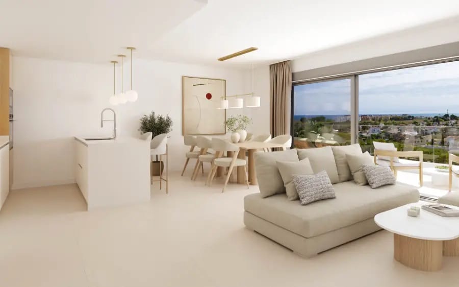 Piso de obra nueva con 3 dormitorios a 200m de la playa