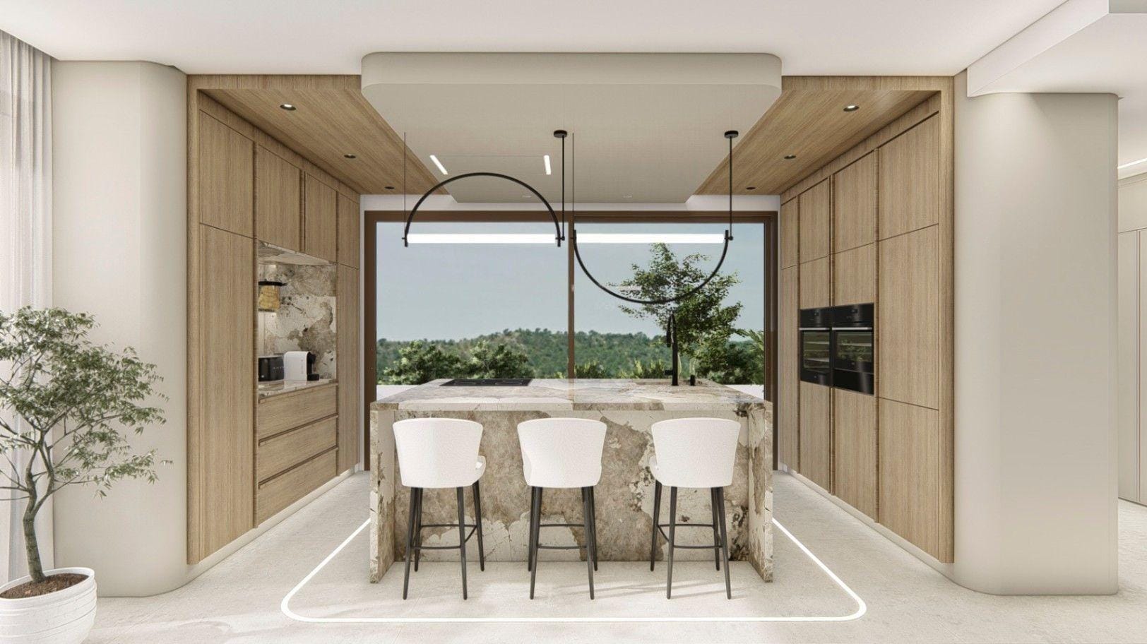 Villa con vistas al mar en Finestrat