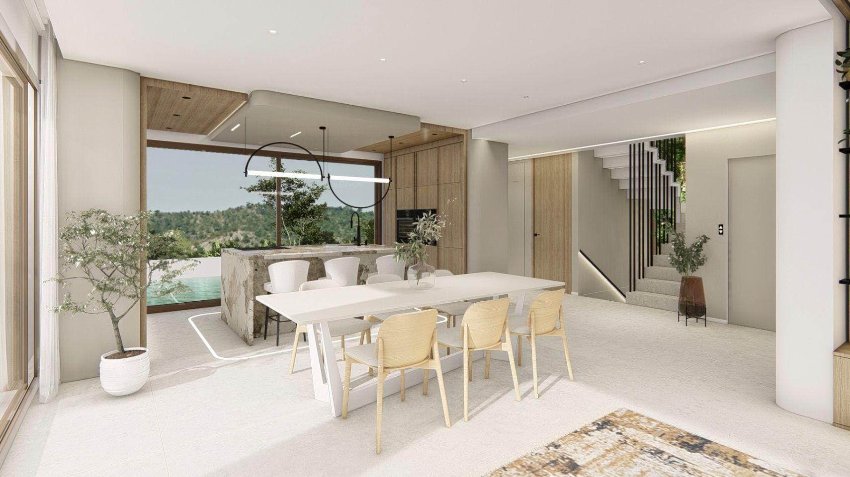 Villa con vistas al mar en Finestrat