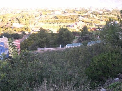 Plot en venta en Pedreguer