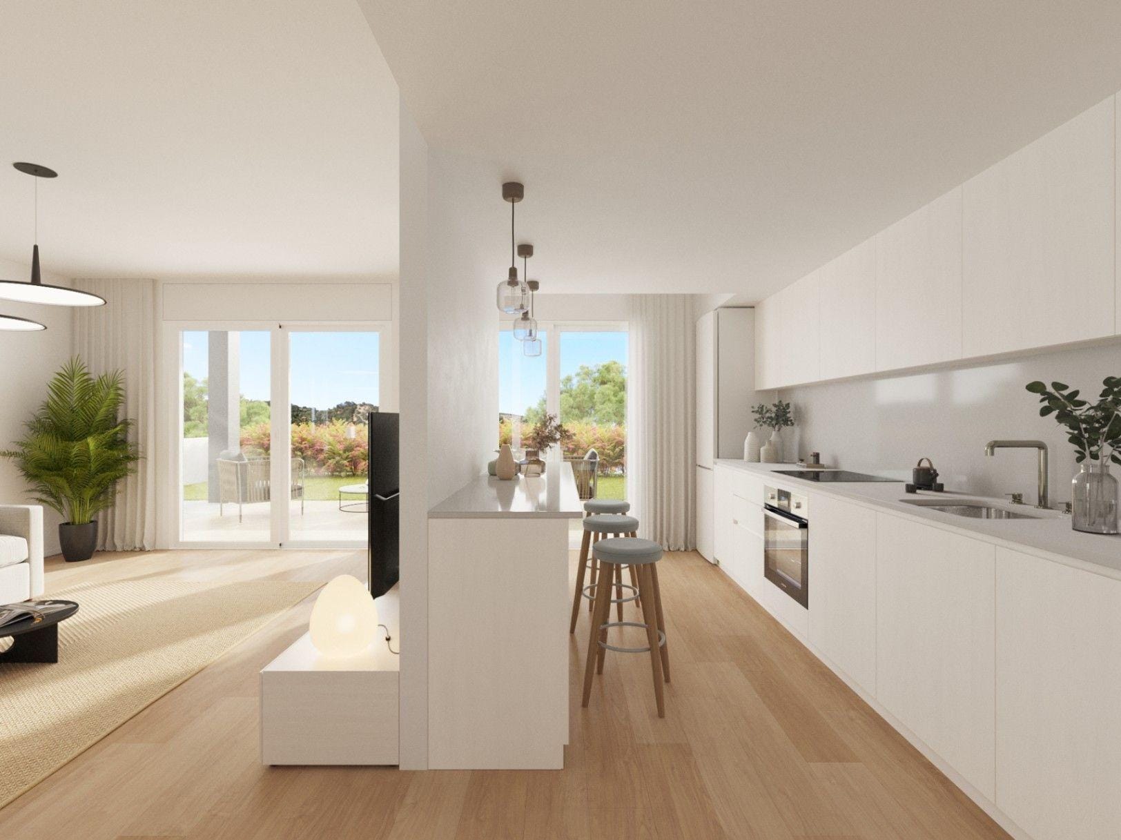 Nieuwe halfvrijstaande woningen in Finestrat