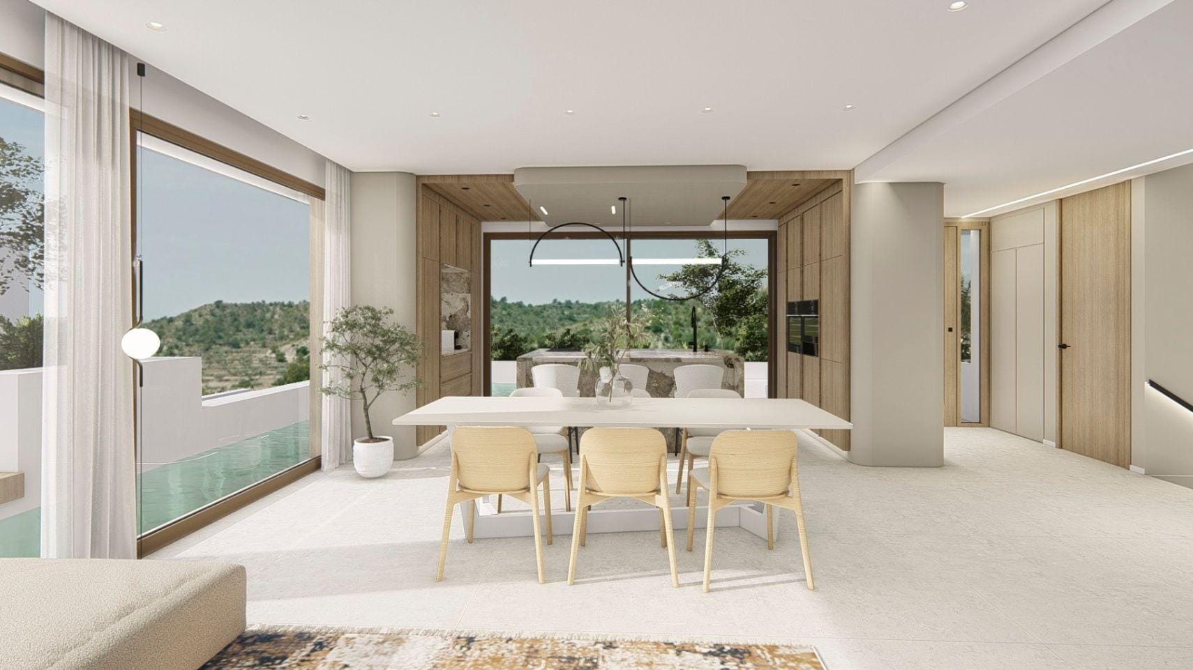 Villa con vistas al mar en Finestrat