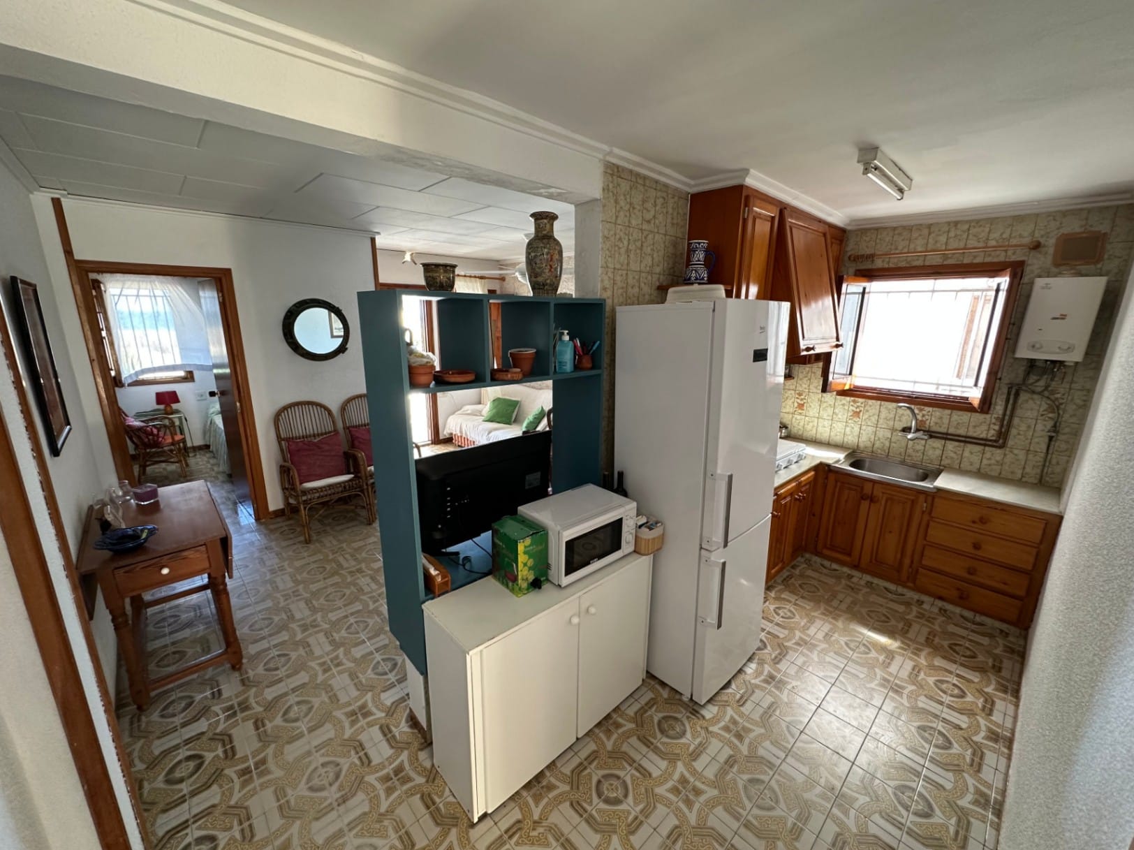 Chalet con 2 viviendas en 1ª linea de playa en Denia