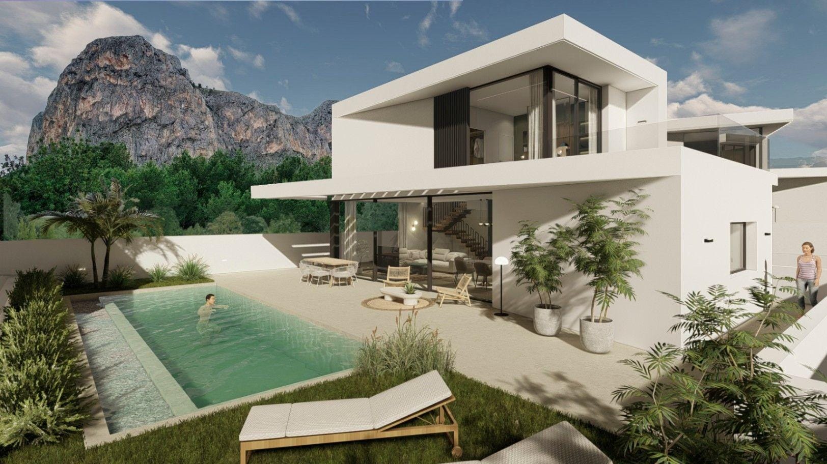 Villa con vistas al mar, Polop