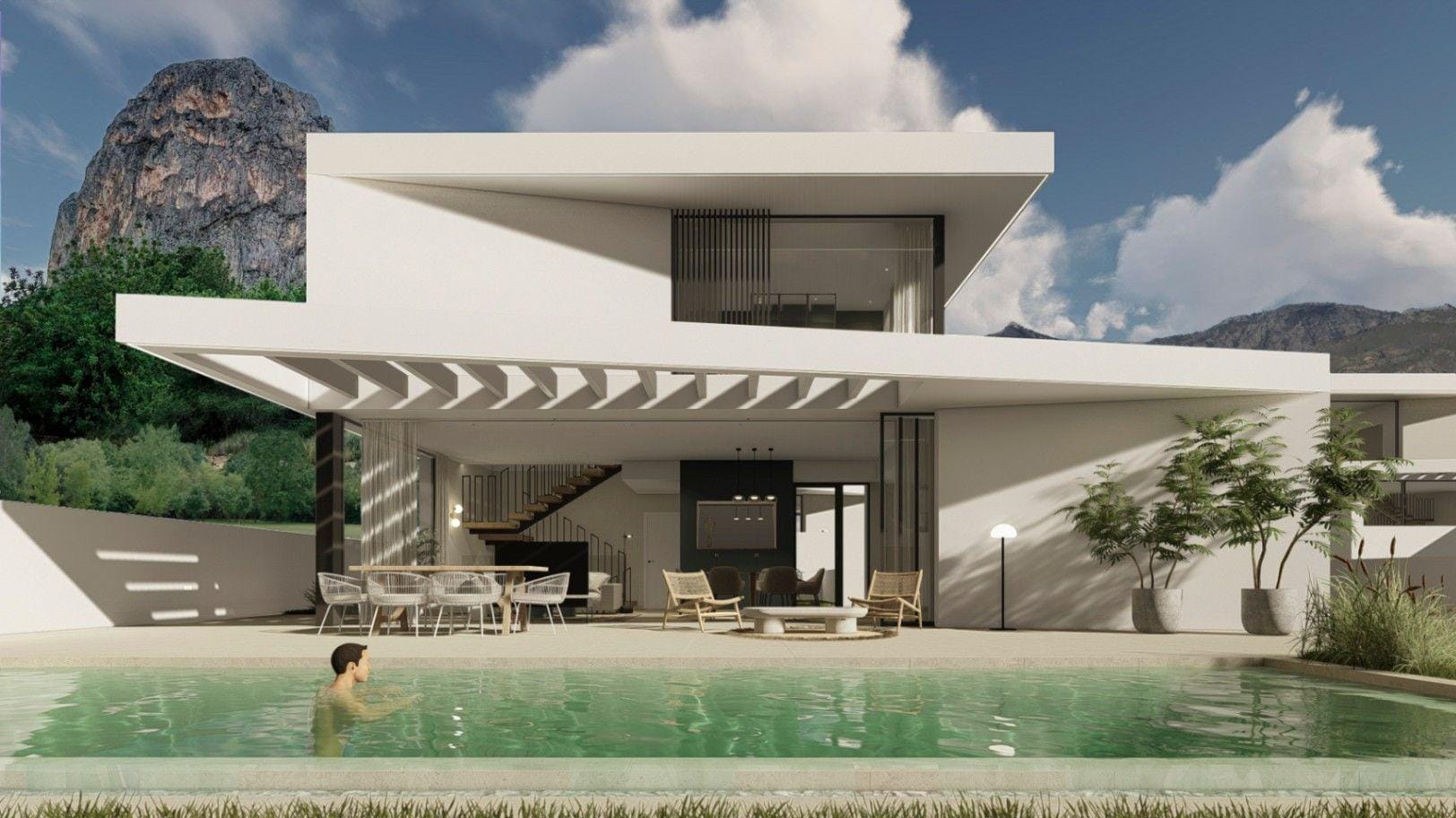 Villa con vistas al mar, Polop
