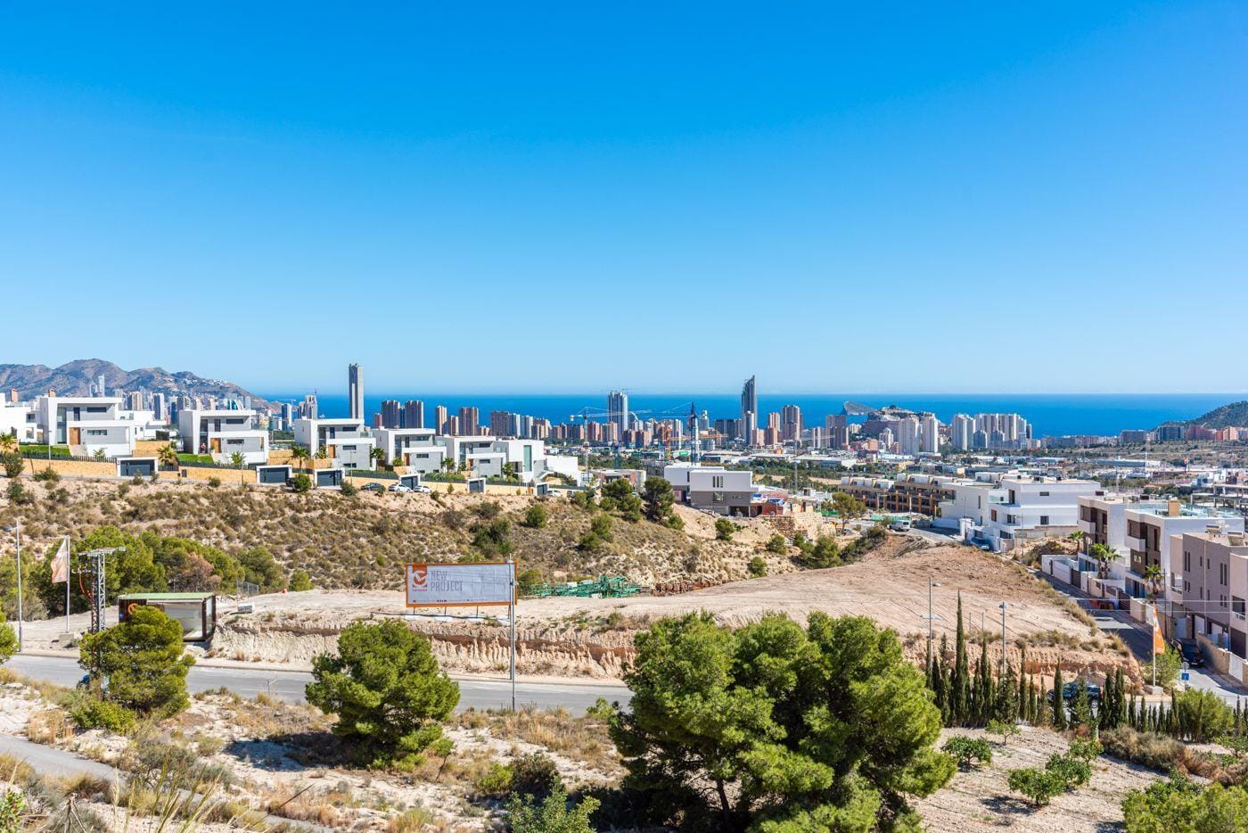 Villa con vistas al mar en Finestrat