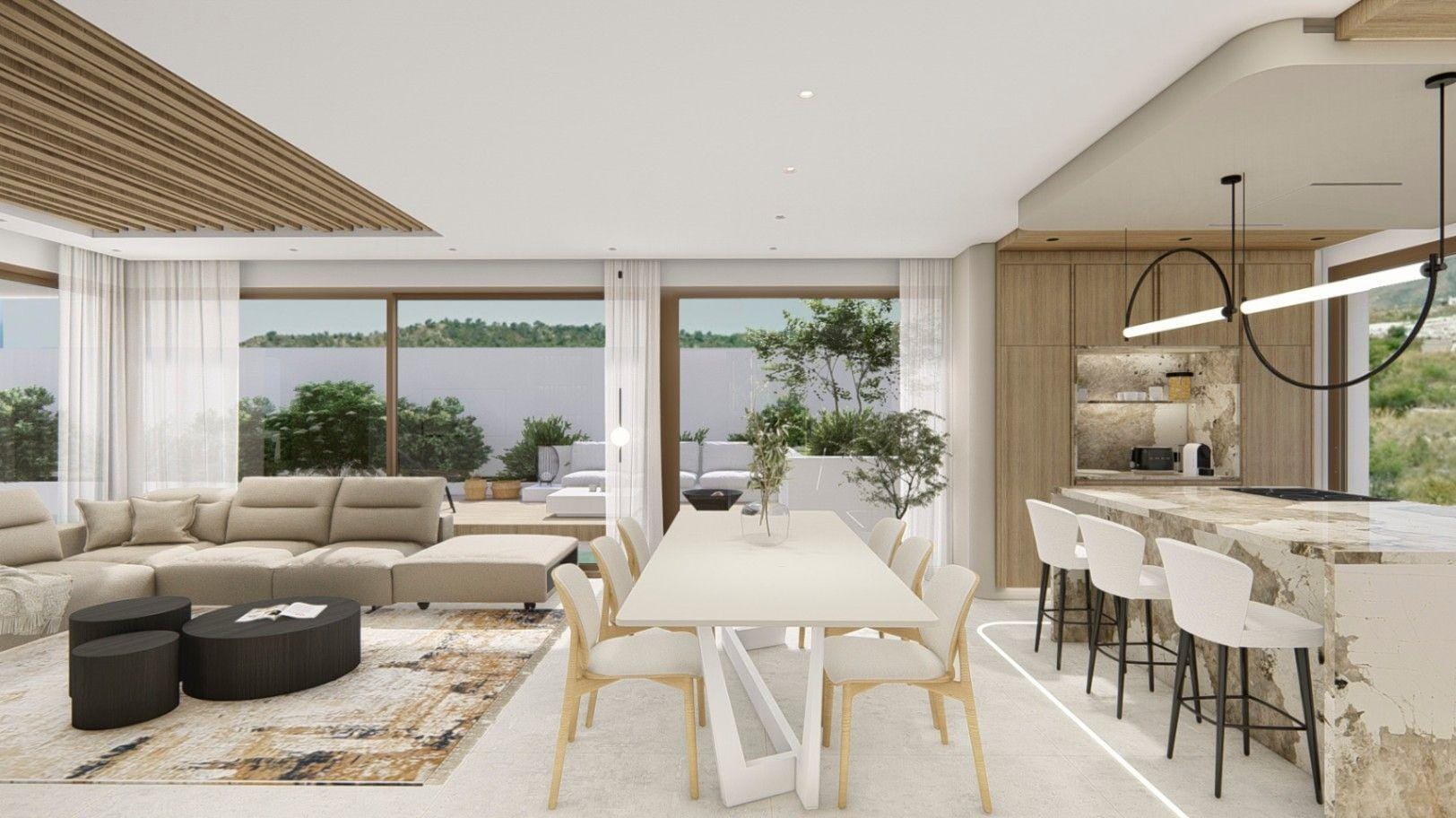 Villa con vistas al mar en Finestrat