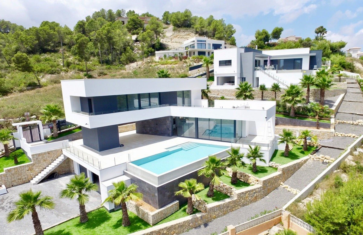 Chalet obra nueva en venta en Cansalades Javea, Costa Blanca