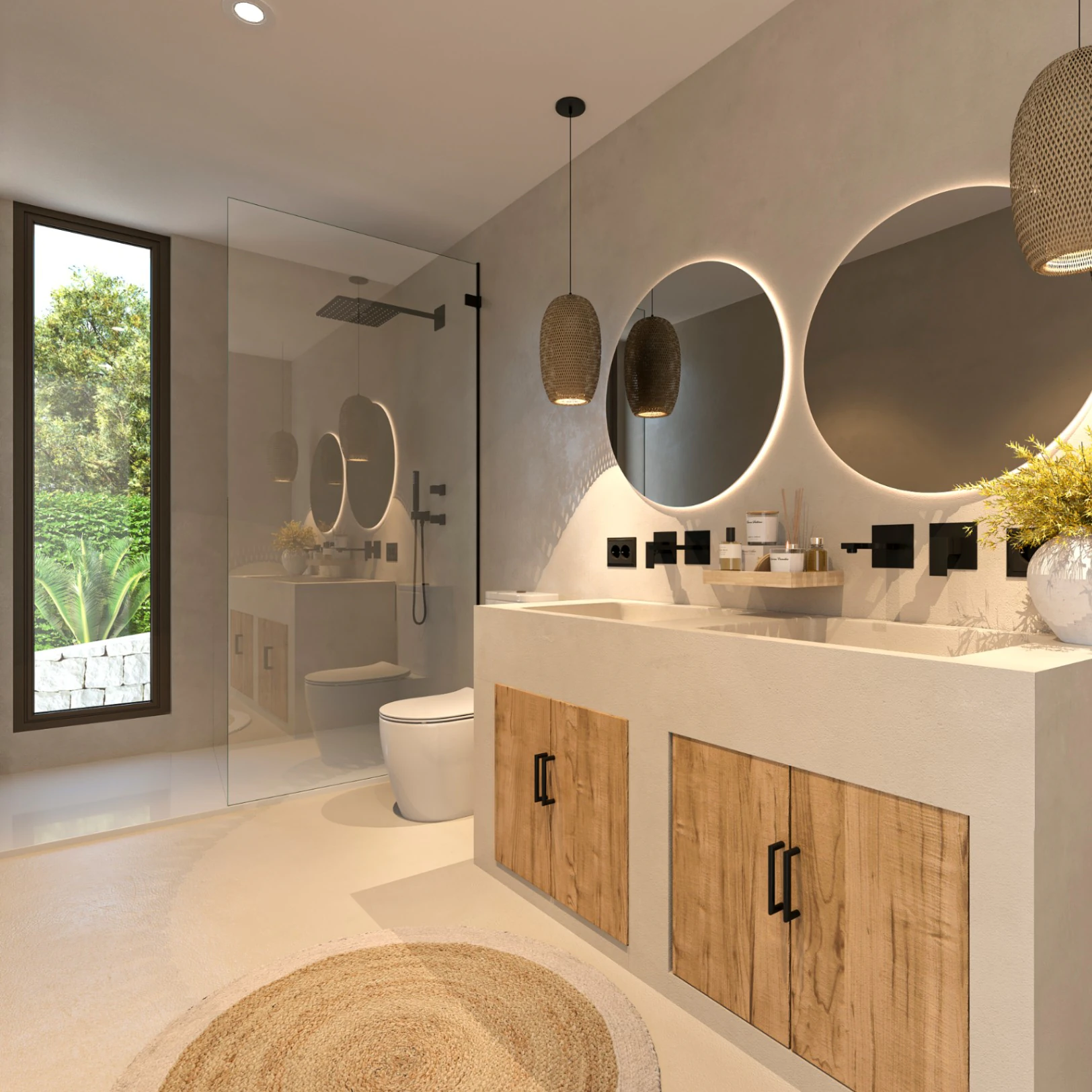 Villa estilo Ibicenco en venta en Las Lomas del Rey Jávea, Costa Blanca