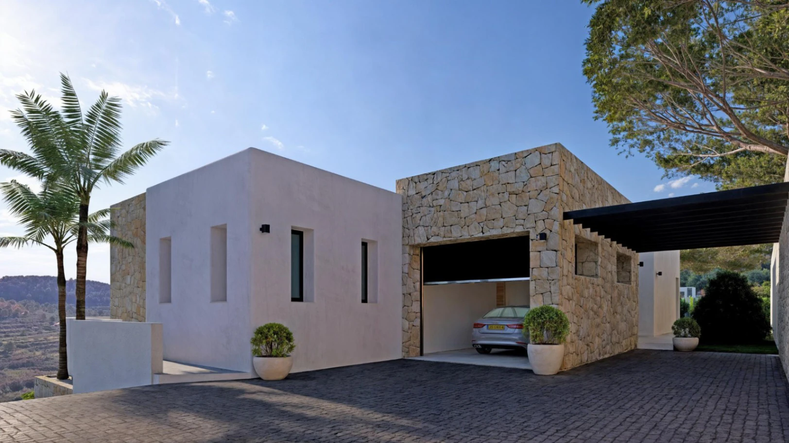 Villa en una sola planta con vistas al mar en Empedrola II Calpe