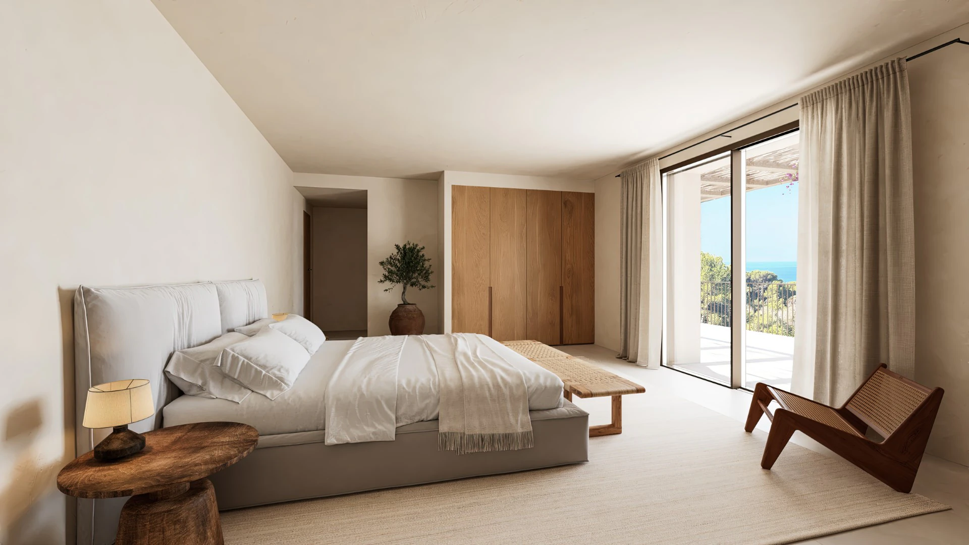 Reforma Integral en estilo Ibiza con Vistas Ininterrumpidas al Mediterráneo en Balcón al Mar, Jávea