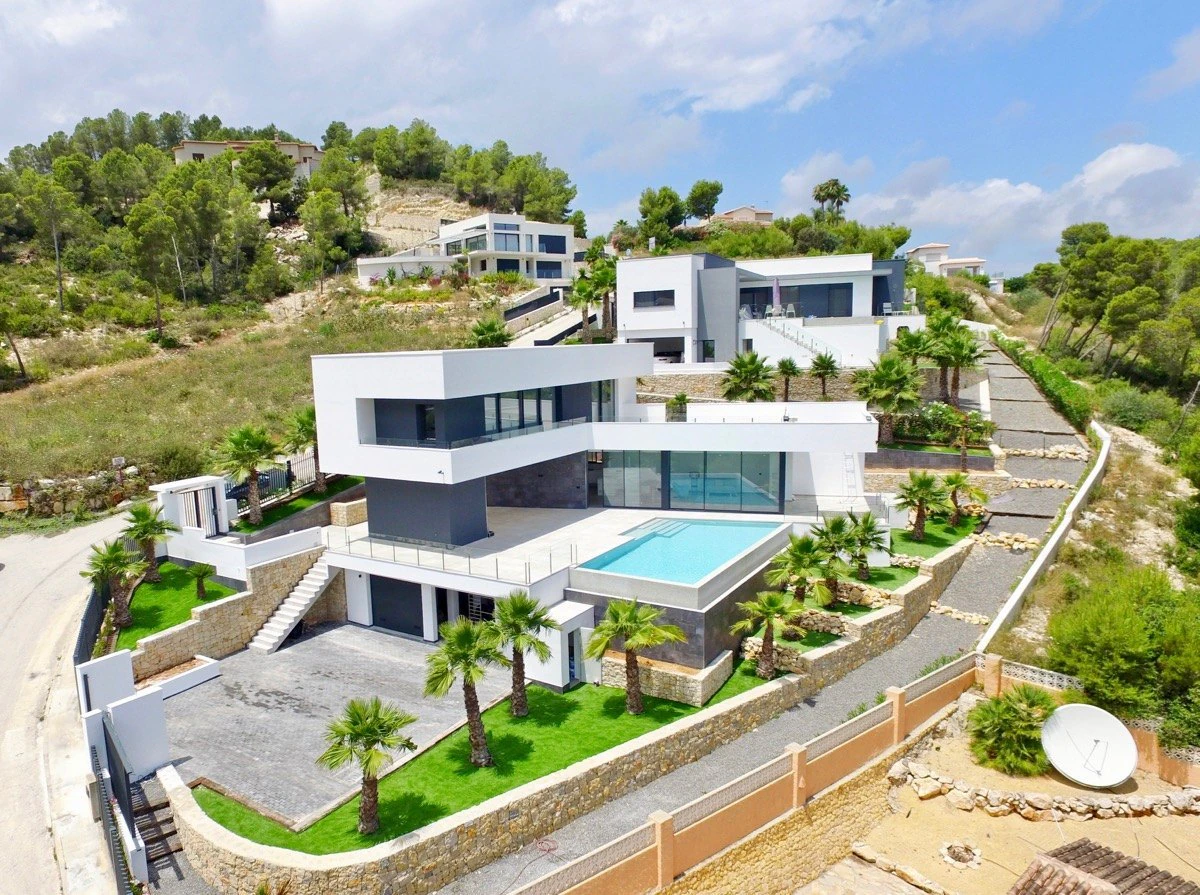Chalet obra nueva en venta en Cansalades Javea, Costa Blanca