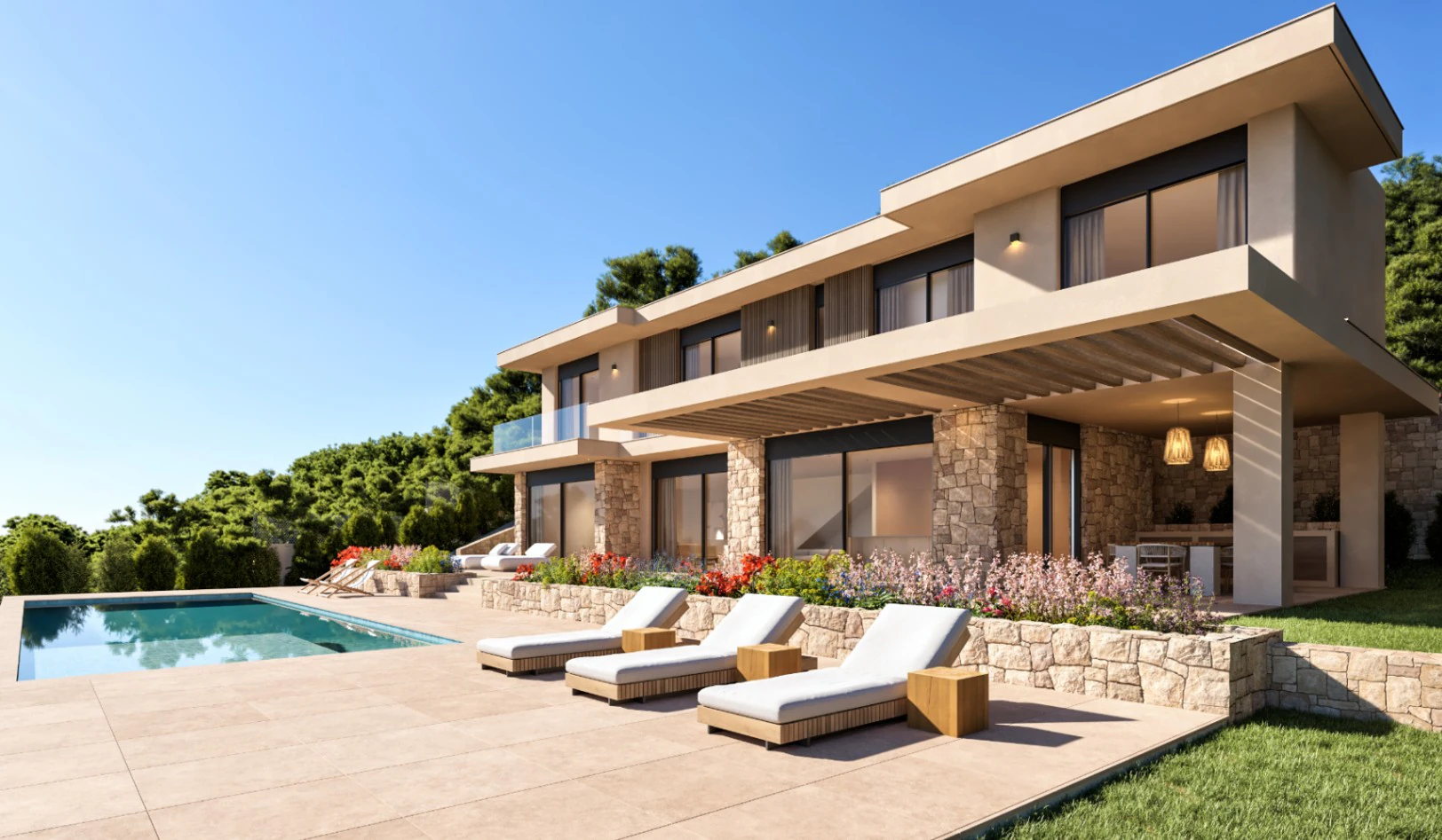 Exclusiva Villa de Estilo Moderno con Vistas al Mar en Ambolo Jávea