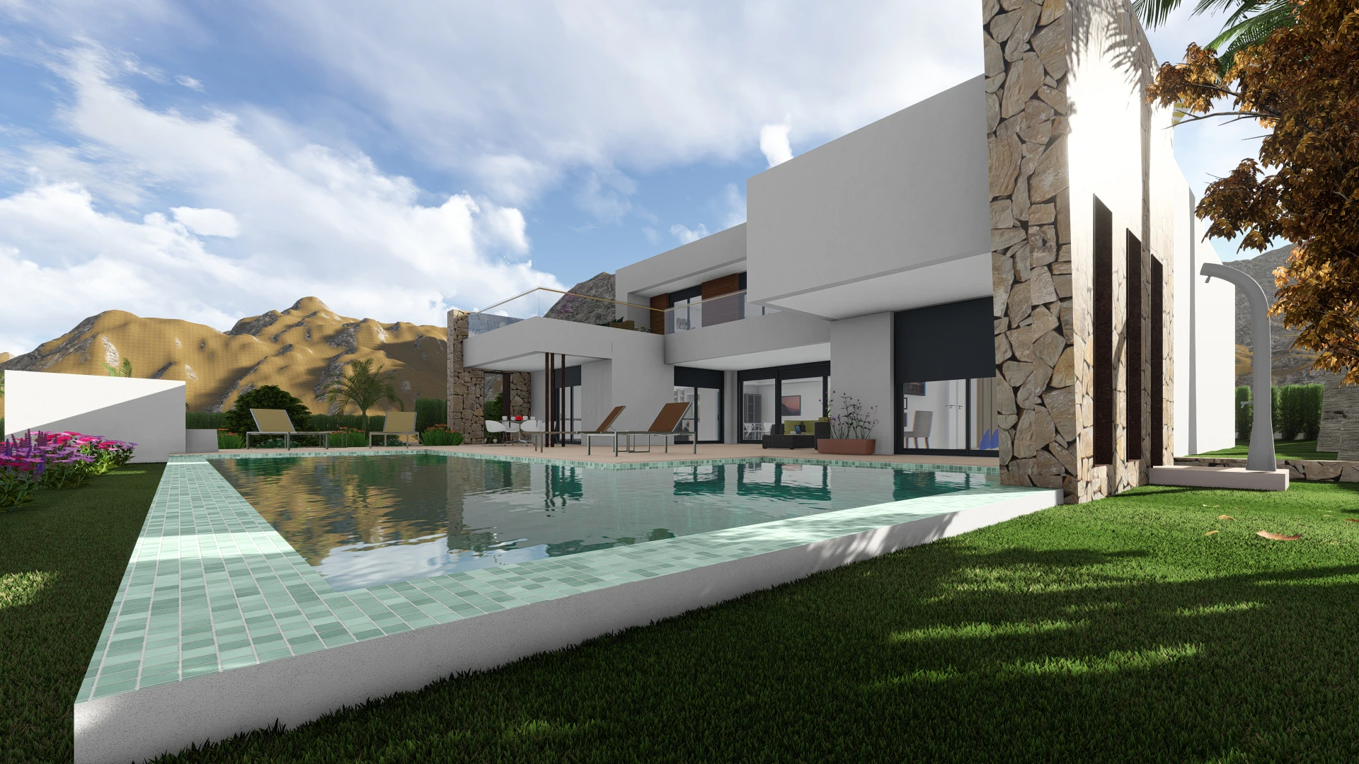 Chalet de obra nueva en venta Estret Moraira, Costa Blanca