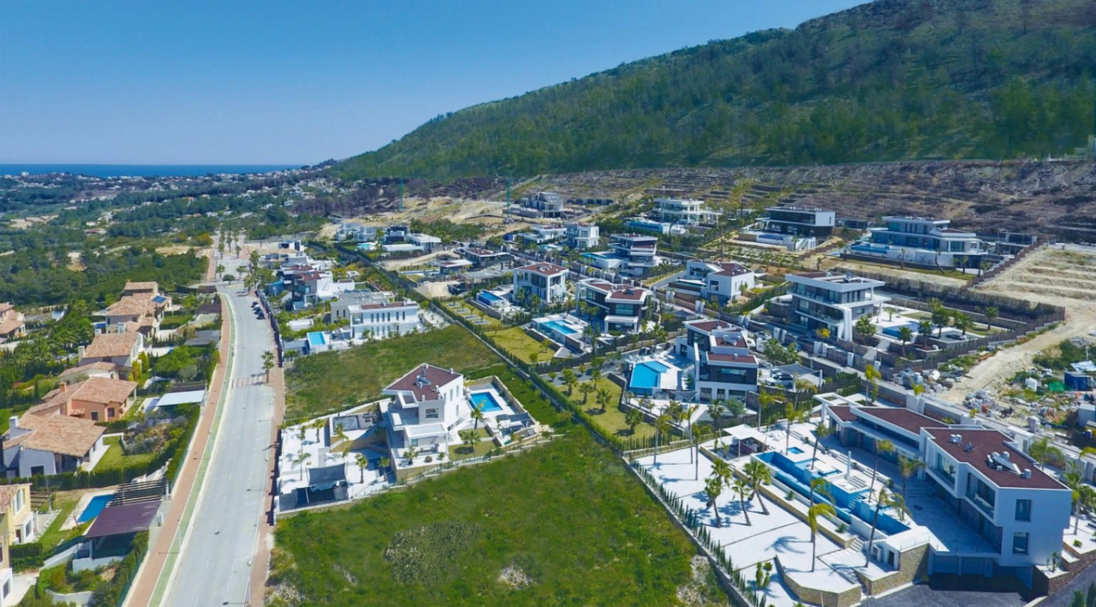 Chalet obra nueva en venta en Villes del Vent Jávea, Costa Blanca