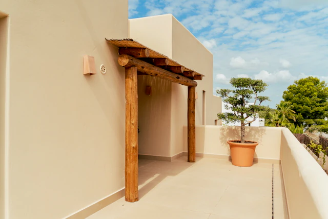 Villa estilo mediterráneo Ibicenco en venta en Lomas Del Rey Jávea, Costa Blanca