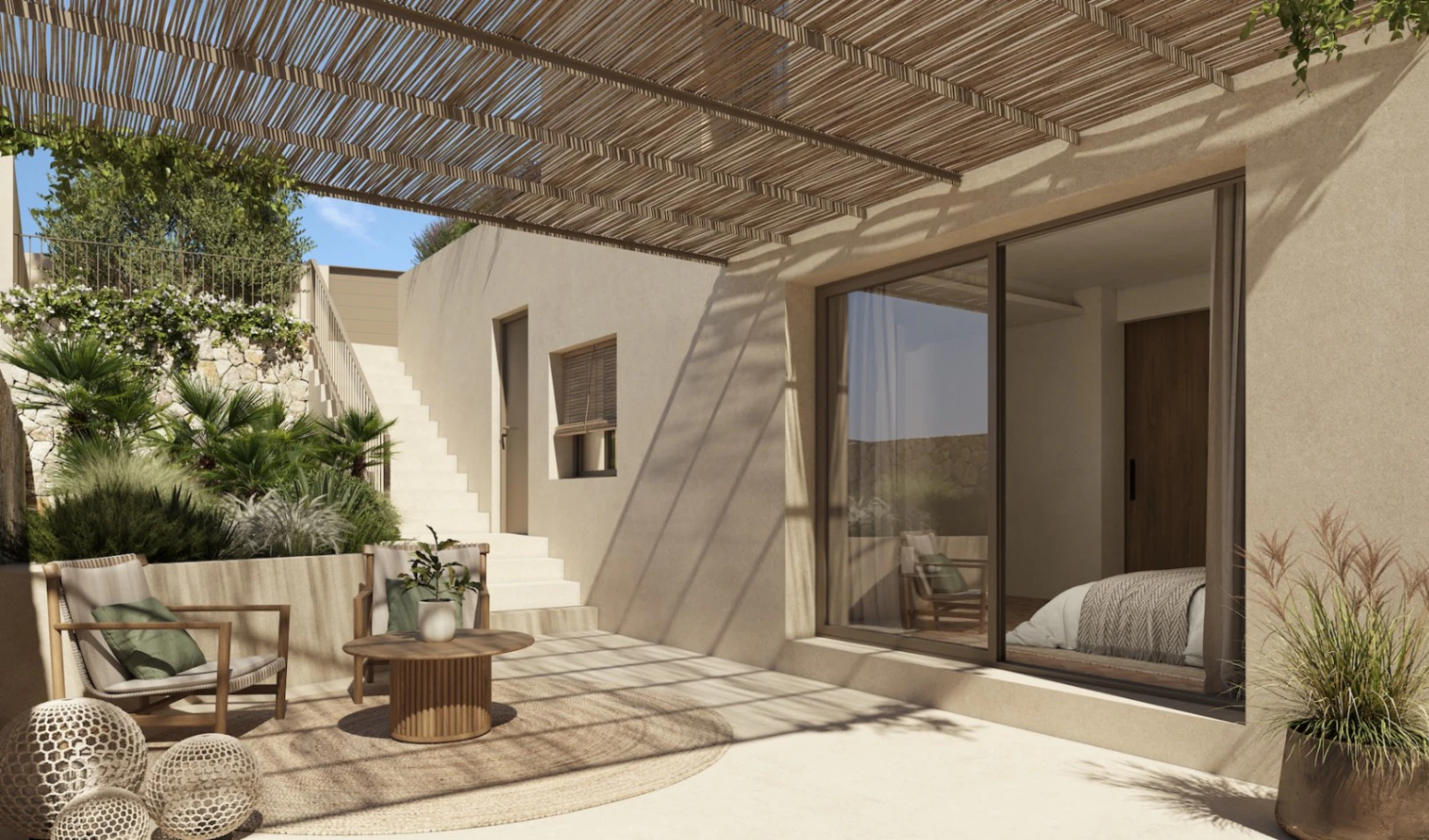Villa mediterránea reformada con vistas al mar en venta en Benissa |Fustera