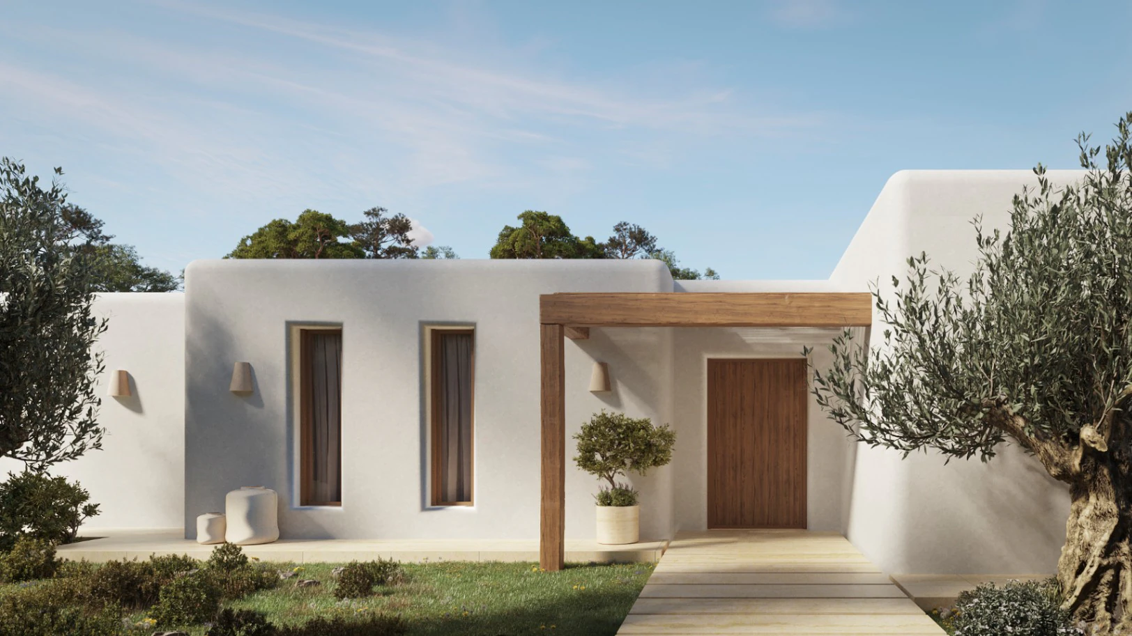 Villa estilo estilo ibicenco-mediterráneo en venta en Benissa |Fustera