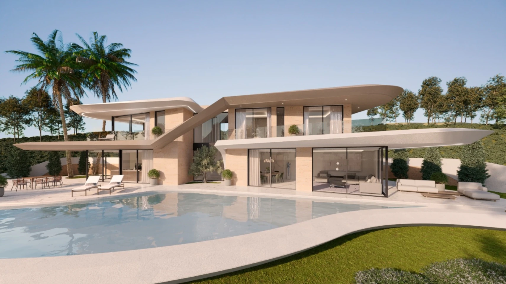 Chalet obra nueva en venta en Villes del Vent Jávea, Costa Blanca