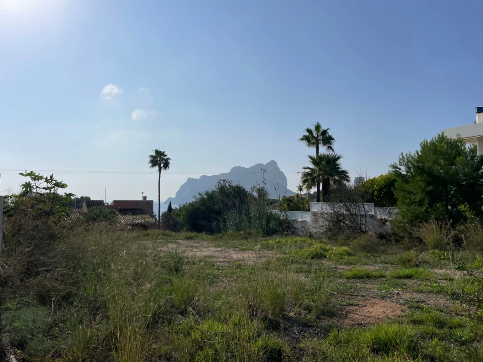 Parcela en venta con vistas al mar en Calpe | Les Basetes