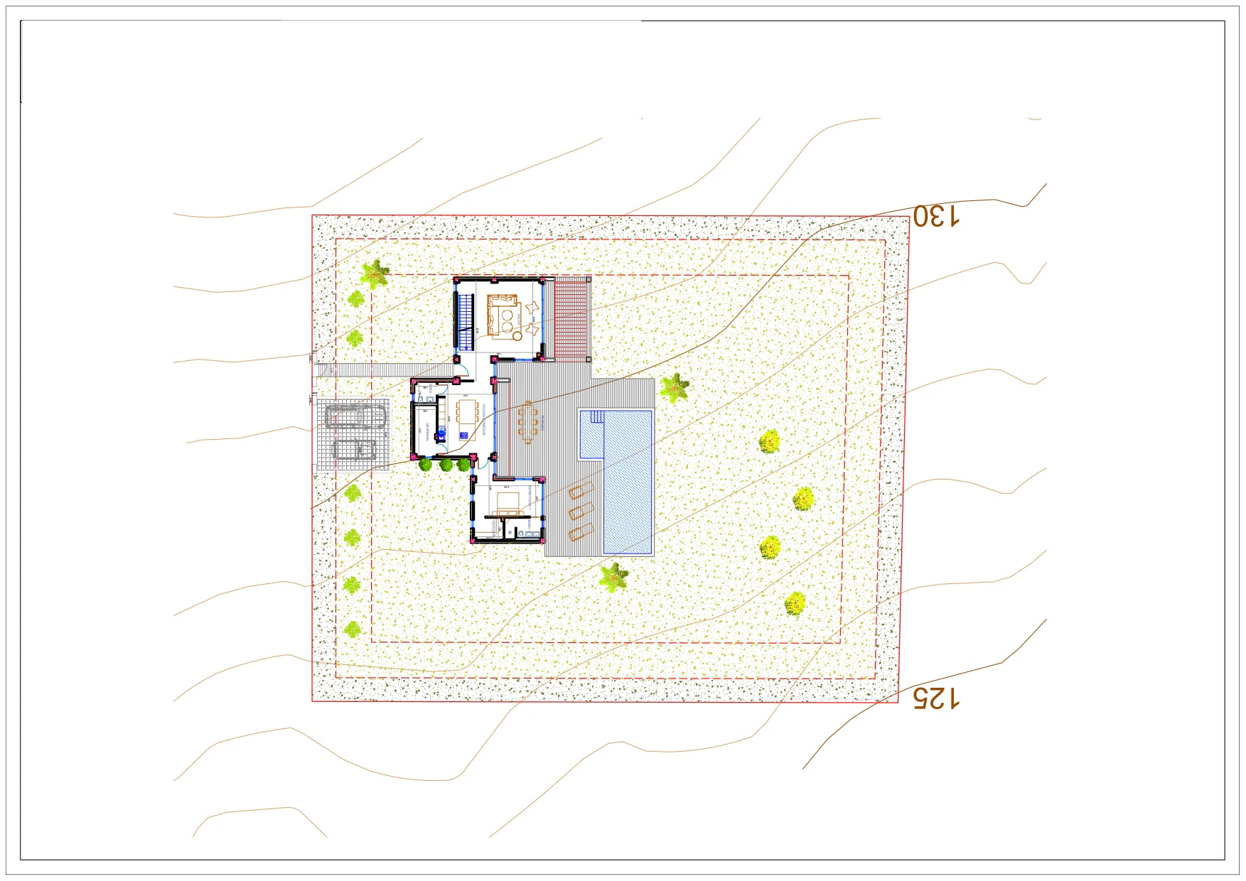 Chalet obra nueva estilo Ibiza en venta en Villes del Vent Jávea, Costa Blanca