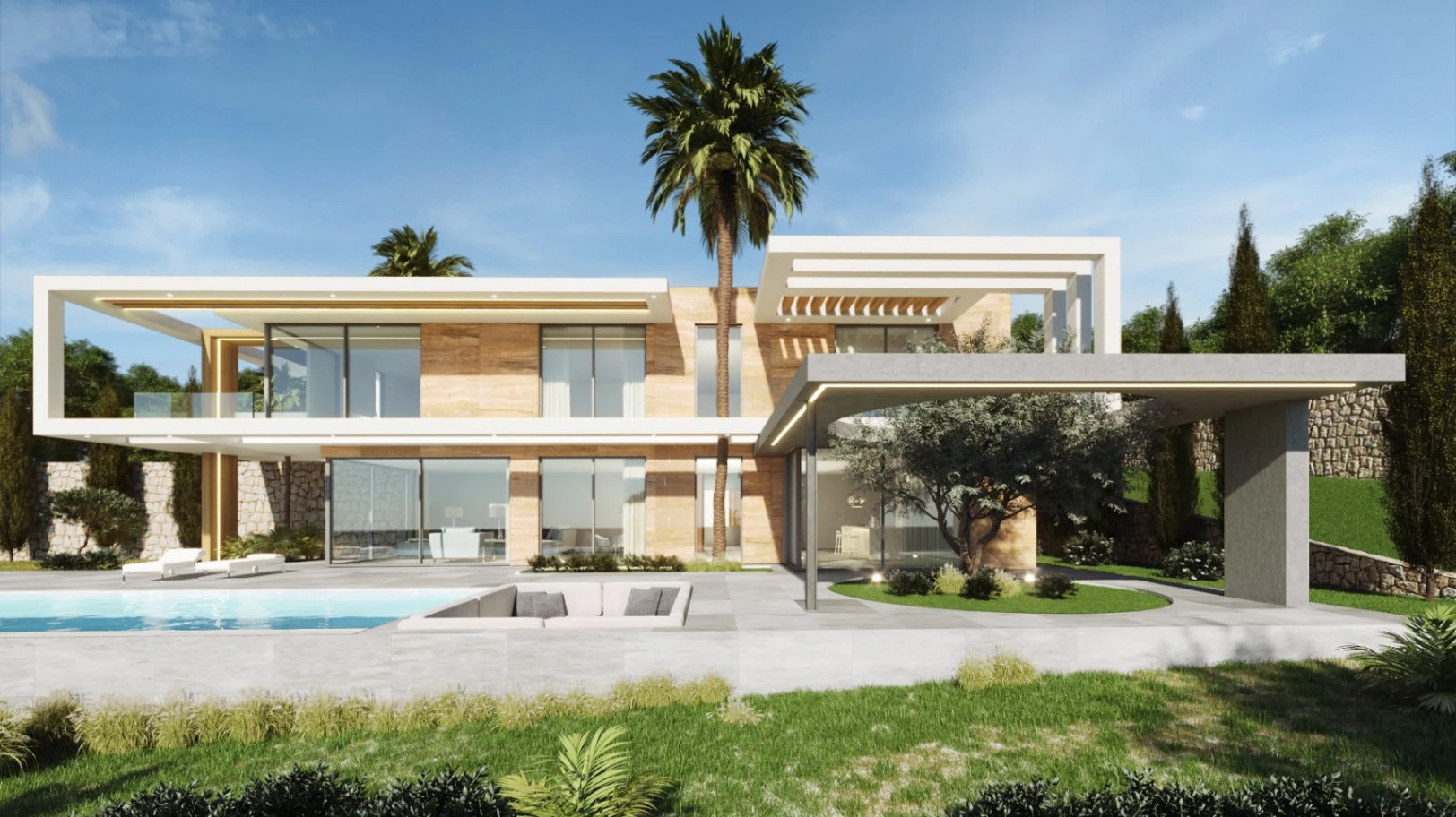Chalet obra nueva en venta en Villes del Vent Jávea, Costa Blanca