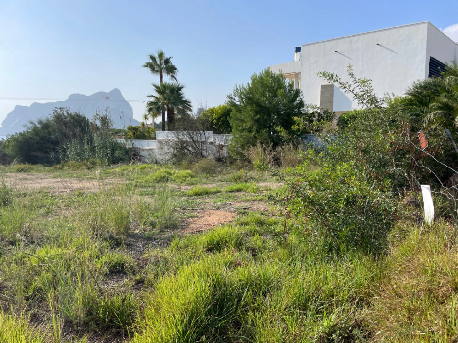 Parcela en venta con vistas al mar en Calpe | Les Basetes