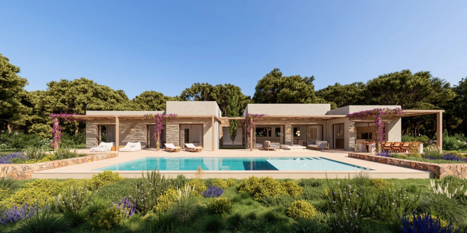 Chalet estilo ibicenco en venta en Jávea | Villes del Vent