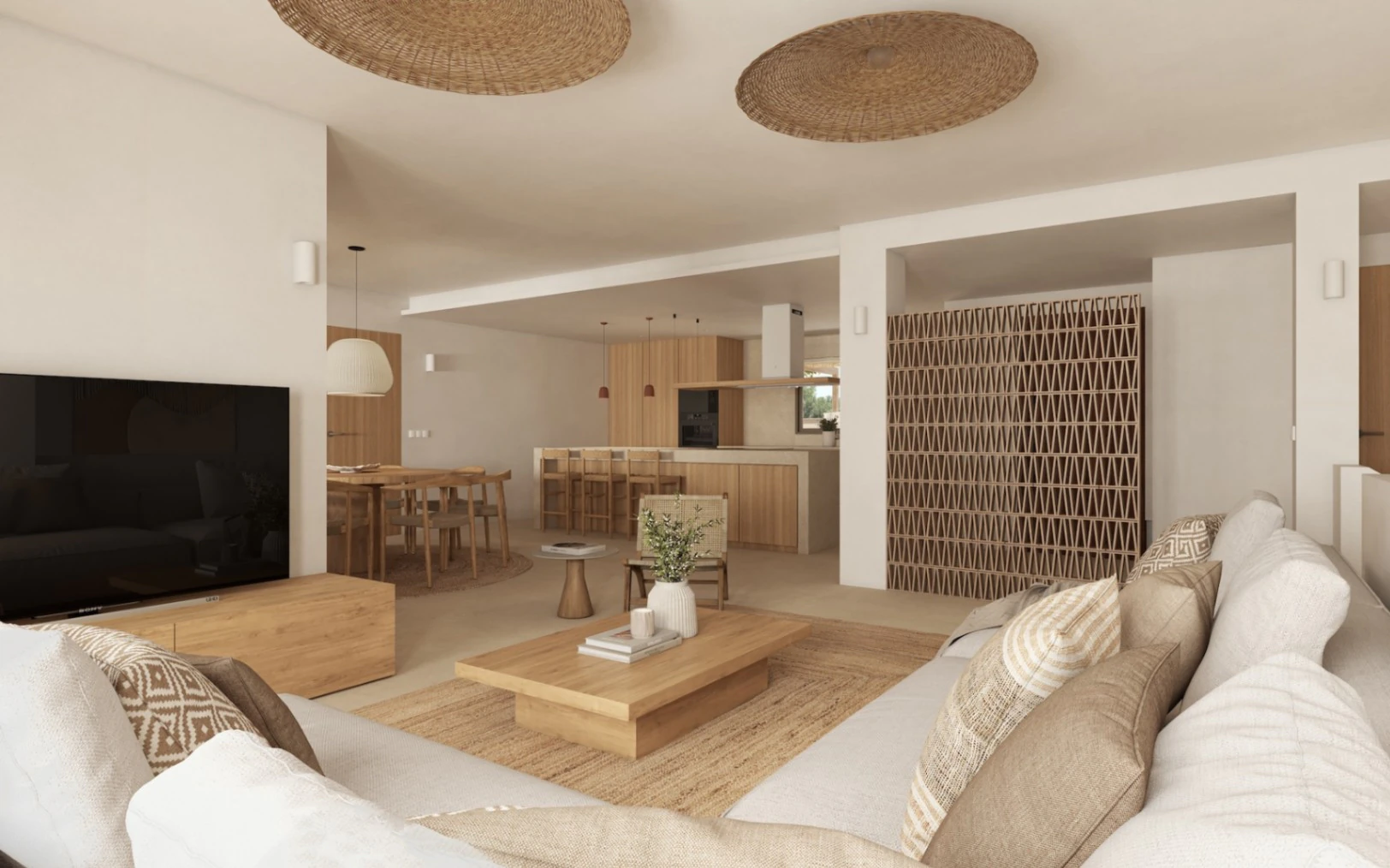 Villa mediterránea reformada con vistas al mar en venta en Benissa |Fustera