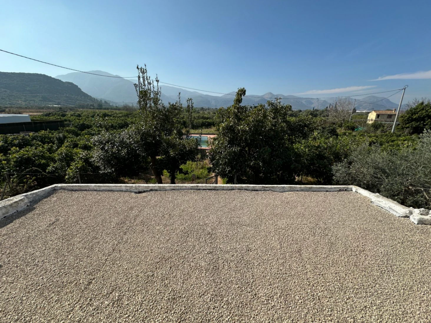 Casa de campo con 2 viviendas y vistas al mar en Pego