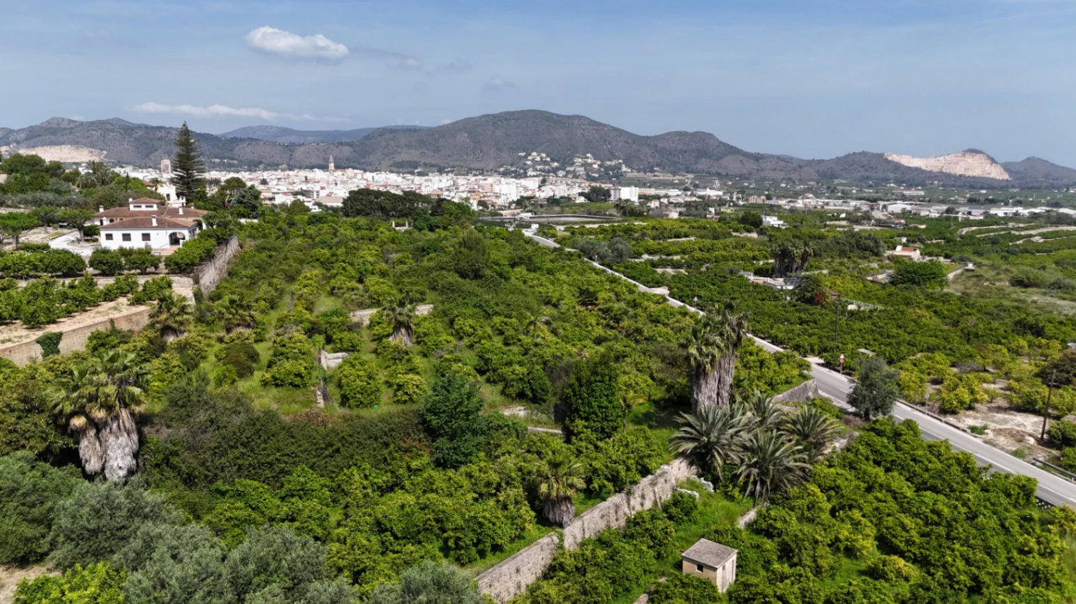 Terreno de 18.000 m2 con vistas al mar y cercano a Pego