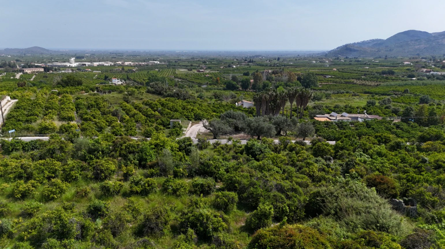 Terreno de 18.000 m2 con vistas al mar y cercano a Pego
