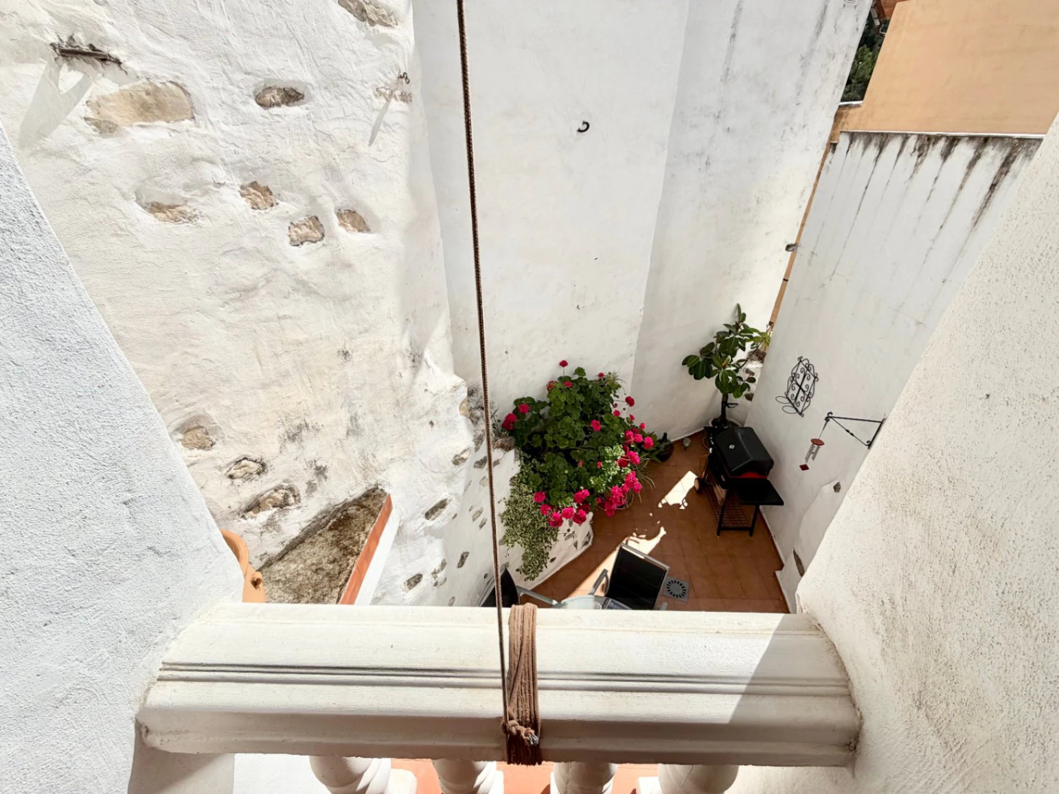 Terrasse mit Aussicht und ländlichem Charme in Benialí